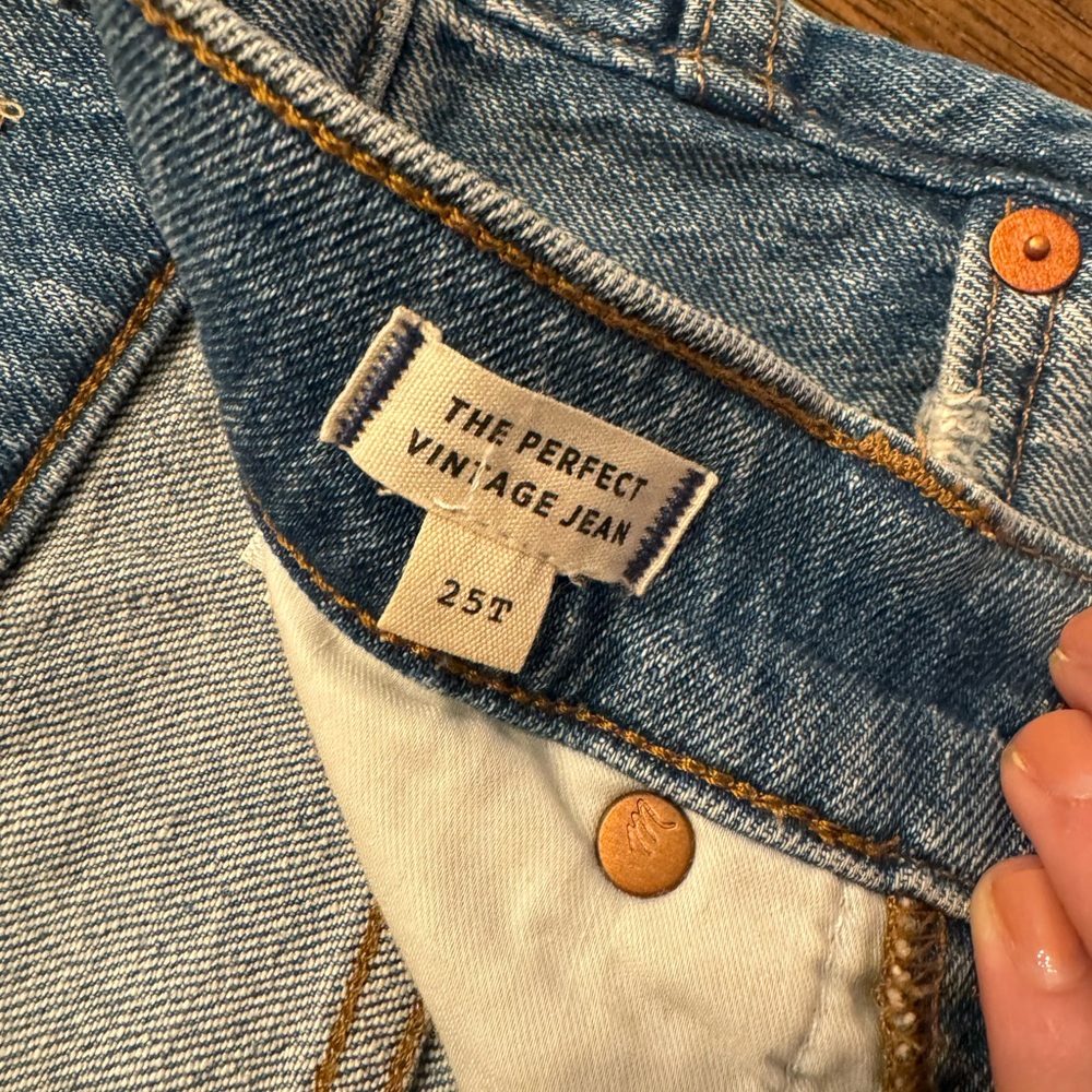 Madewell Perfect Vintage Jean - Picture 2 of 5